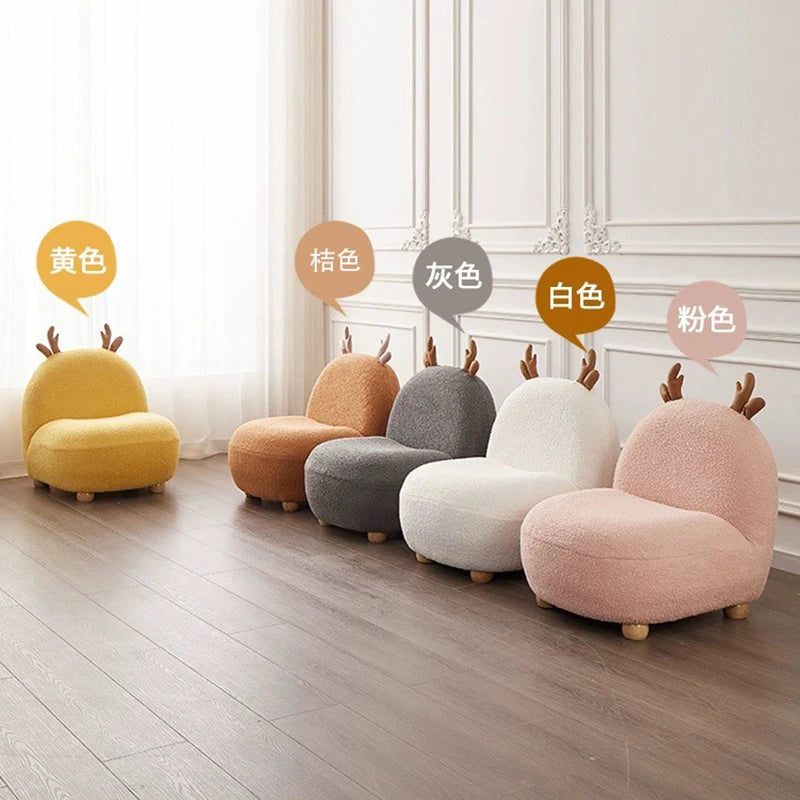 Canapé moderne pour enfants, canapé pour filles, emballage sous vide, fauteuil de lecture pour enfants à partir de 6 ans, chaise pour tout-petits, lit de maison 2 pouces