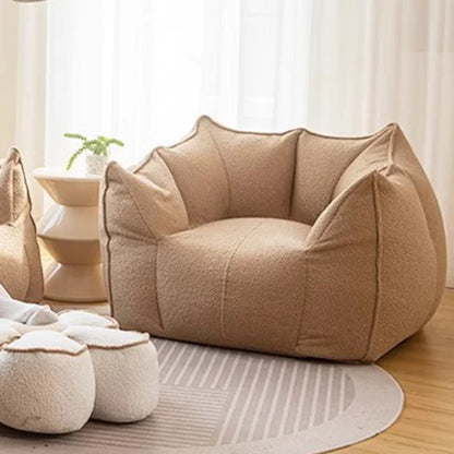 Lounge Large Bean Bags Sofas Fluffy Lazy Reading Italian Bean Bags Sofas Anti Slip Dormitory Divani Soggiorno Room Decorations