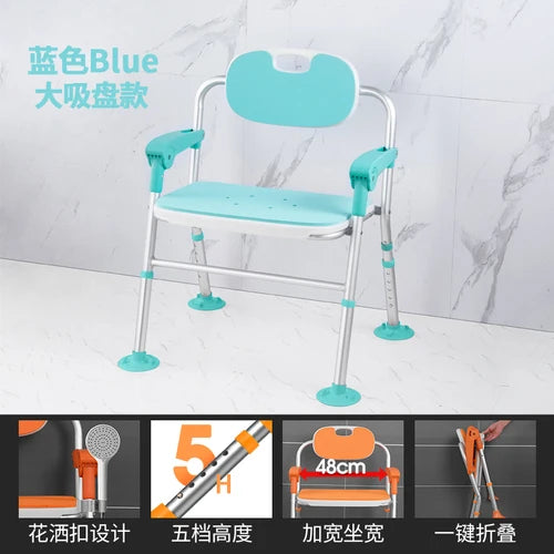 Shower Folding Bathroom Chair Toilet Squatty Potty Children Stool Portable Sauna Minder High Elderly Tabouret Trendy Furniture