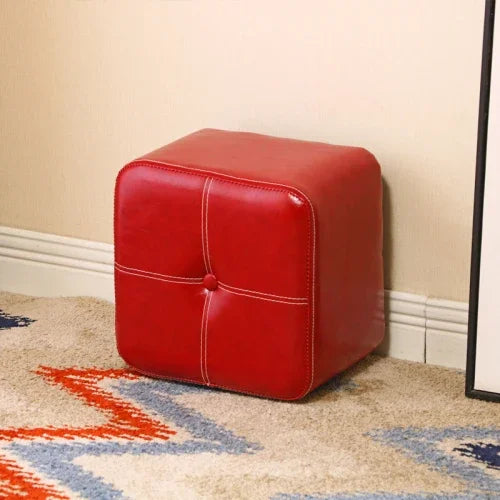 Nordic Makeup Stool Covers Square Dollhouse Low Small Kids Stool Vanity Chair Living Room Meuble De Salon Muebles Home Furniture