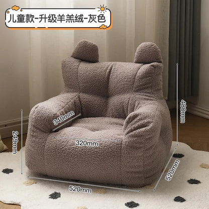 Canapé-lit pour tout-petits, pouf, chaise pour bébé, fauteuil pour enfants, transformateur, canapé en porcelaine, pliable, pouf pour enfants, gamer