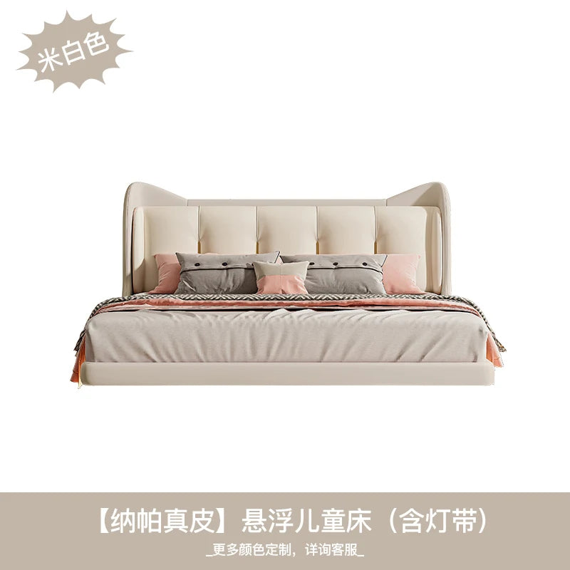 Princess Luxury Children Beds White Modern Light Luxury Children Beds Headboards Kids Camas Bedroom Furniture