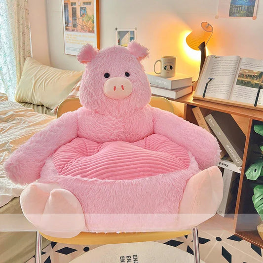 Puff Armchairs Children Sofa Girl Bean Bags Lovable Soft Children Sofa Bedroom Lightweight Sillones Puff Children's Furniture