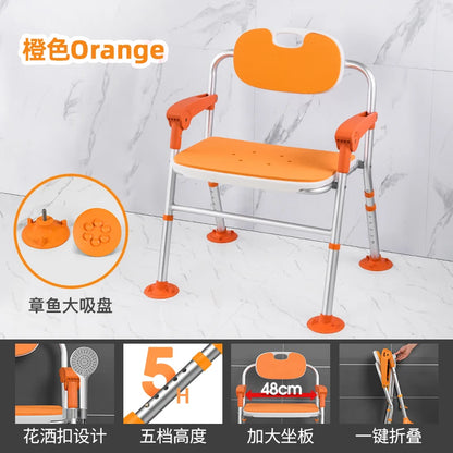 Chaise de salle de bain pour enfants peu encombrante Accessoires médicaux Tabouret de massage d'extérieur design Taburete de maquillage Meubles de salon pliables