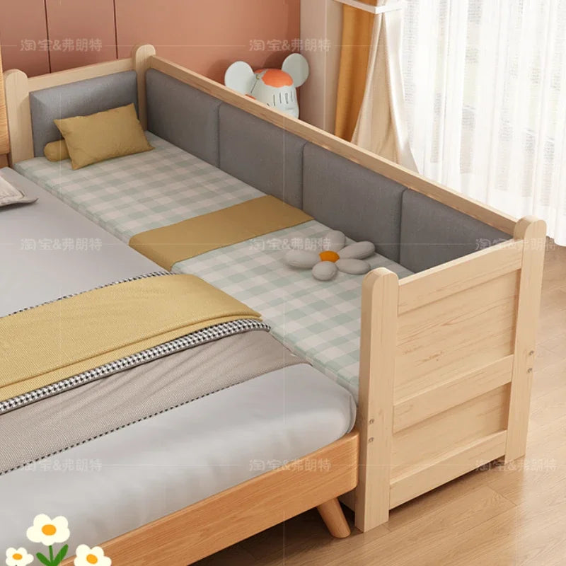 Toddler Furniture Kids Bedroom Luxury Bed Baby Beds Children 6 Years Old Mother Bedroom Letto Per Bambini Furniture Bassinet