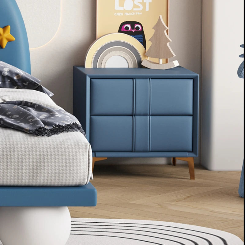 Marco de cama para niños único y de lujo, cabecero de cama tipo loft moderno y cómodo, muebles de dormitorio para niños