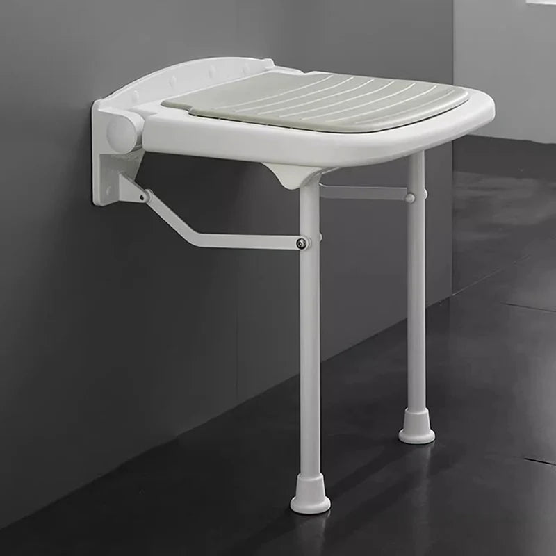 Taburete de pasillo Minder montado en la pared nórdico que ahorra espacio Silla de baño de cocina de diseño Taburete plegable para niños Muebles para el hogar