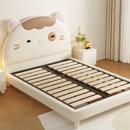 Princess Girls Modern Double Bed Luxury Loft Design Space Saving Children Beds Baby Cute Lit Cabane Enfant Bedroom Furniture