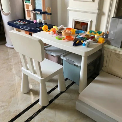 Mesa Escritorio para niños Silla Mesas Mesas de noche para niños Sillas Conjunto Niños Primaria Pequeña Oficina Estudio Biurko Estudiante Niños LT