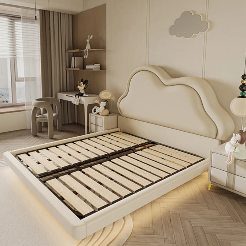 Lit pour enfants unique et joli, blanc, mignon et moderne, lit pour enfants, princesse, loft, cama, ensemble de chambre à coucher, meubles