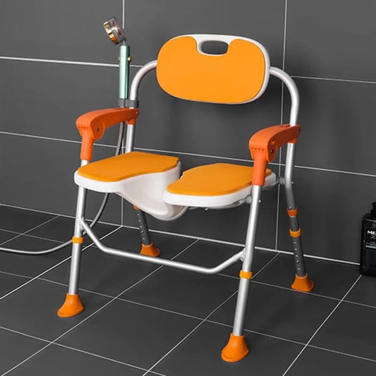 Banco Minder, silla de baño, tocador, ducha para niños, taburete de inodoro, taburete de diseño para discapacitados, ahorrador de espacio, muebles de salón plegables