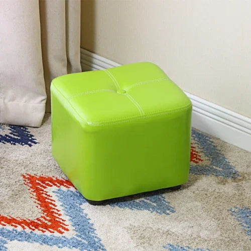 Nordic Makeup Stool Covers Square Dollhouse Low Small Kids Stool Vanity Chair Living Room Meuble De Salon Muebles Home Furniture