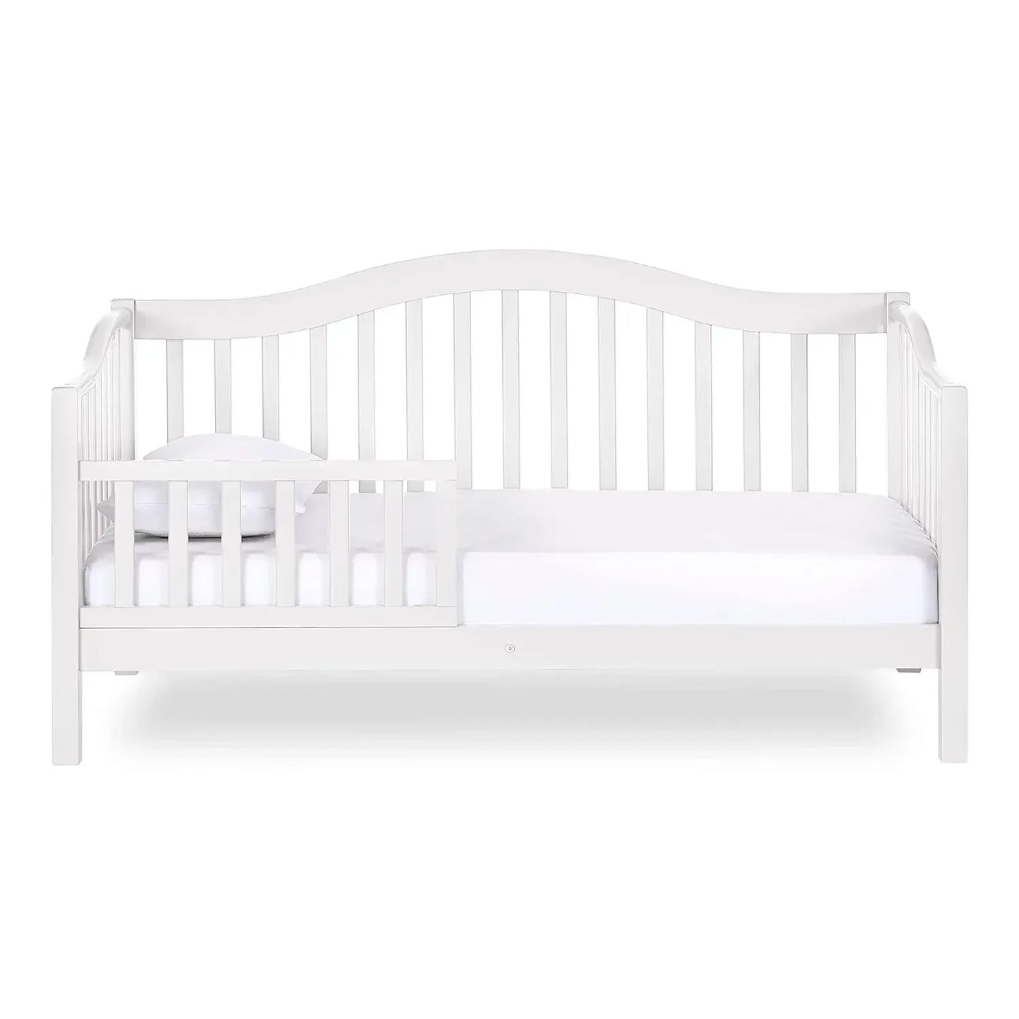 Lit de jour pour tout-petit On Me Austin en blanc, certifié Greenguard Gold 54 x 30 x 29 pouces (lot de 1)