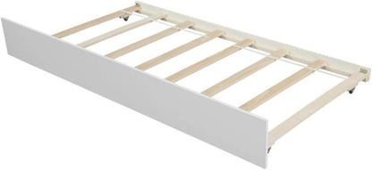 Plataforma, Cama doble, Cama infantil, Estructura de madera con cama nido, Adecuada para niños, adolescentes y adultos