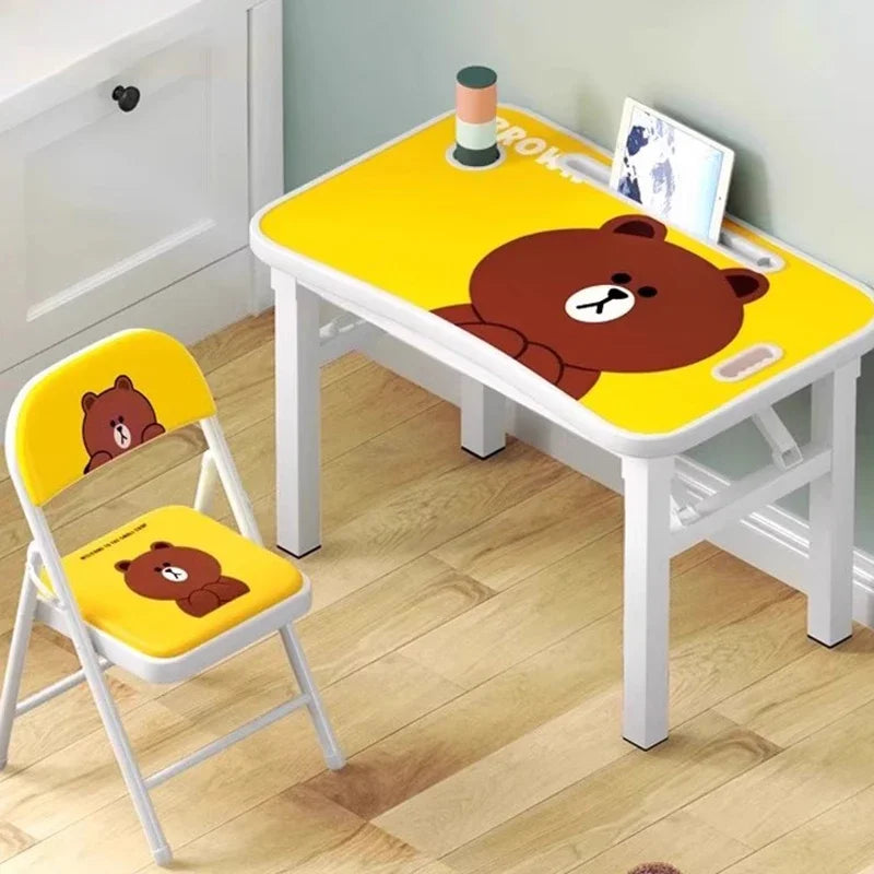 Mesas escolares Escritorio pequeño Silla para estudiantes de primaria Juego de útiles Escritorios para niñas Mesa de aula Mesa angular Escritorio de oficina Estudio LT