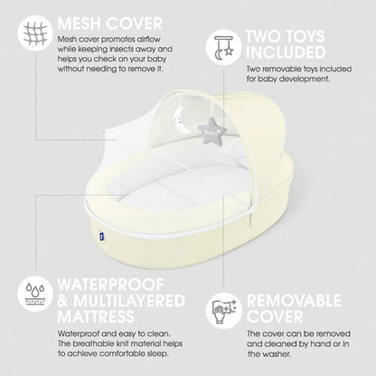 Tumbona premium para bebés recién nacidos, bebés y niños pequeños - Baby Nest Lounger