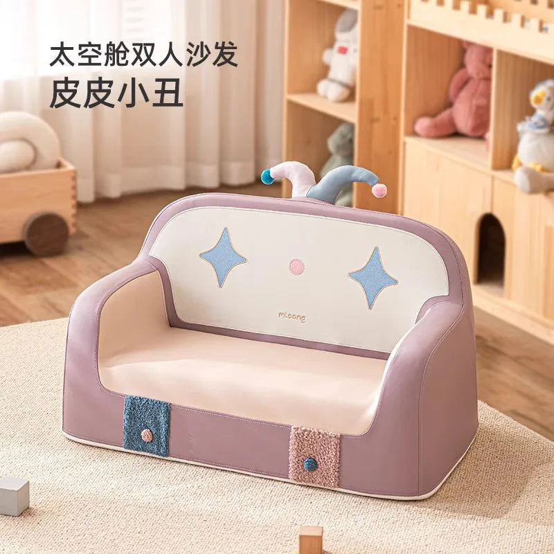 Sofa Child Kids Recliner Children's Bed Chair Mini Sofas Furniture Pouf Puffs Infant Seats Kid Couch Divano Kanapa Opens Girl