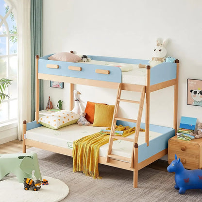 Matelas, matelas en mousse à mémoire de forme de 5 pouces dans une boîte pour enfants avec housse en bambou respirant, matelas en gel mi-ferme pour lit superposé