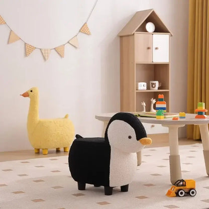 Mini silla para niños, silla deslizante de felpa para bebés y niños pequeños, nuevo estilo, moderna y avanzada, muebles para habitación de niños