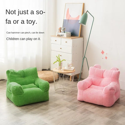 Pouf chauffant mignon pour enfants, canapé paresseux en tissu décontracté, coin de lecture unique, mini chaise de loisirs, siège pour bébé, vente chaude, Dropshipping