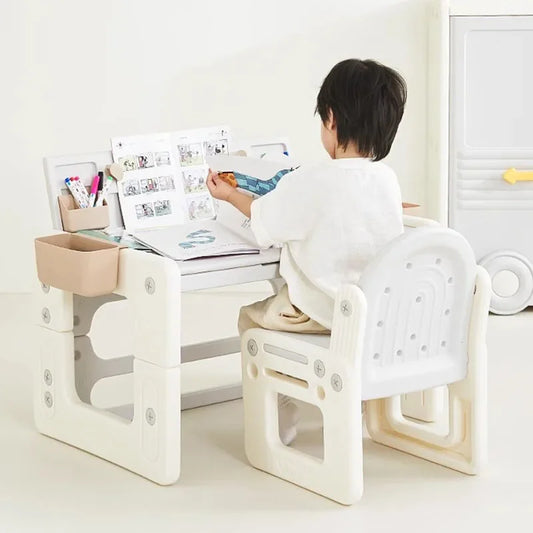 Mesa de estudio para niños, escritorio para niños, muebles para habitación de niños, escritorio para estudiantes de jardín de infantes, mesas para niños, China continental