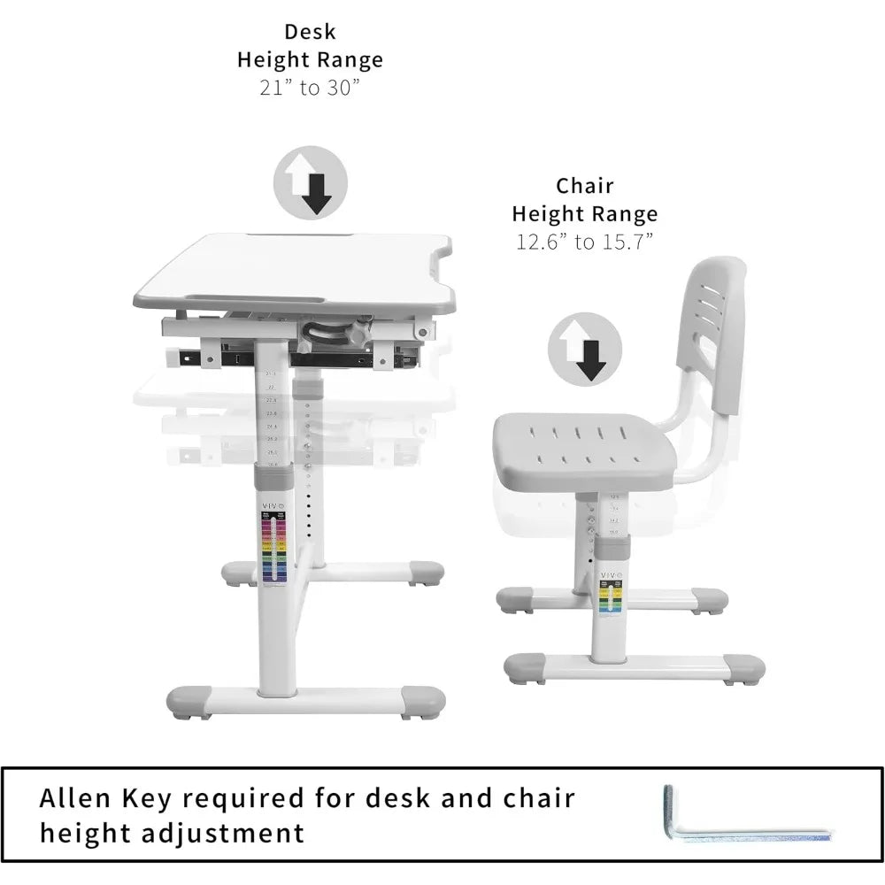 Students Student Desk Kids Table Chair Set Computer Tables Table for Children Children's Room Desks Study Writing Furniture