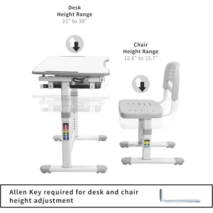 Students Student Desk Kids Table Chair Set Computer Tables Table for Children Children's Room Desks Study Writing Furniture