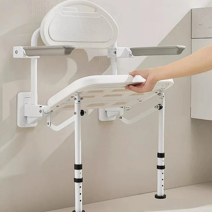 Silla de baño para exteriores para turistas, taburete de maquillaje apilable que ahorra espacio, cabeceros nórdicos, silla plegable para niños, muebles para el hogar