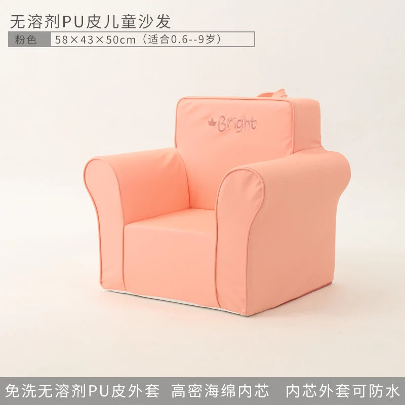 Sofazinho Fauteuil pour enfants Chaise pour enfants Pouf Canapé Lazy Boy Lit Enfant Must Filles Sièges bébé Canapé fraise Infantil Mini canapés