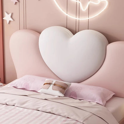 Lit pour enfants princesse rose moderne mignon Queen Size lits pour enfants Comferter luxe Cama Infantil meubles maison