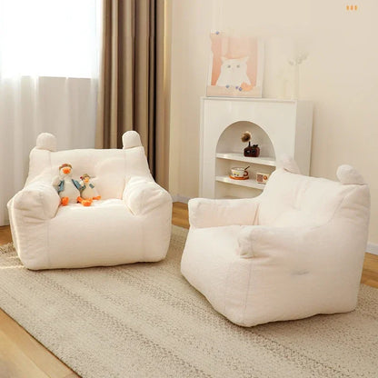 Toddler Sofa Chair Mini Kind Bean Bag Seats Kids Infant Child Room Furniture Children's Armchair Baby Desk Tables Lazy Couch