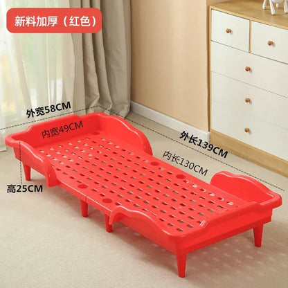 Splicable Folding kids bed furniture Portable baby furniture Kindergarten Children's lunch break bed Home Stackable toddler bed