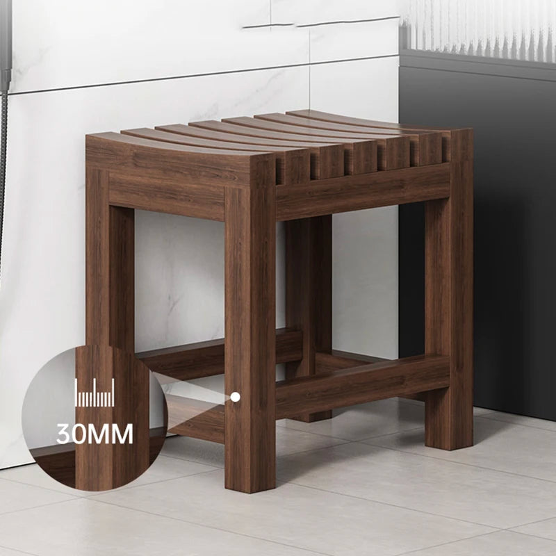 Silla de baño baja nórdica, taburete pequeño apilable y portátil para ancianos, tocador de ducha para niños, muebles posmodernos