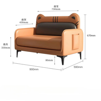 Simple Modern Children's Sofas Accessories Kid Chair Pouf Kids Room Bed Fauteuille Enfant Cartoon Armchairs Home Furniture