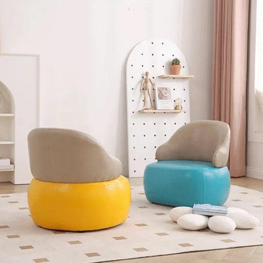 Canapé pour bébé Chaise sans cadre Canapé pour enfant Petit lit pour enfant Pouf Poltroncina Poltrona Bambini Lecture pour enfants