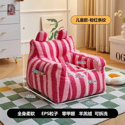 Canapé-lit pour enfant, chaise pliante pour bébé, canapé à fraises, fauteuil à pouf, meuble de chambre d'enfant, canapé-lit pour enfants, canapé-lit pour enfants, ouvre-lit pour enfants