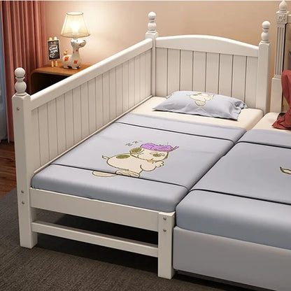 Sleeping Bedside Kids Bed Girls Single Holder Play Platform Children Beds Toddler Boy Luxury Lozko Dla Dziecka Baby Furniture