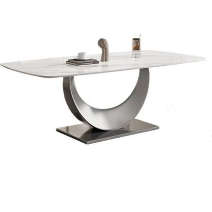 Mesa de cocina moderna Muebles para el hogar Mesas de comedor individuales Juegos de jardín Mesa de café Mesa de restaurante de lujo Una sala de pesebre