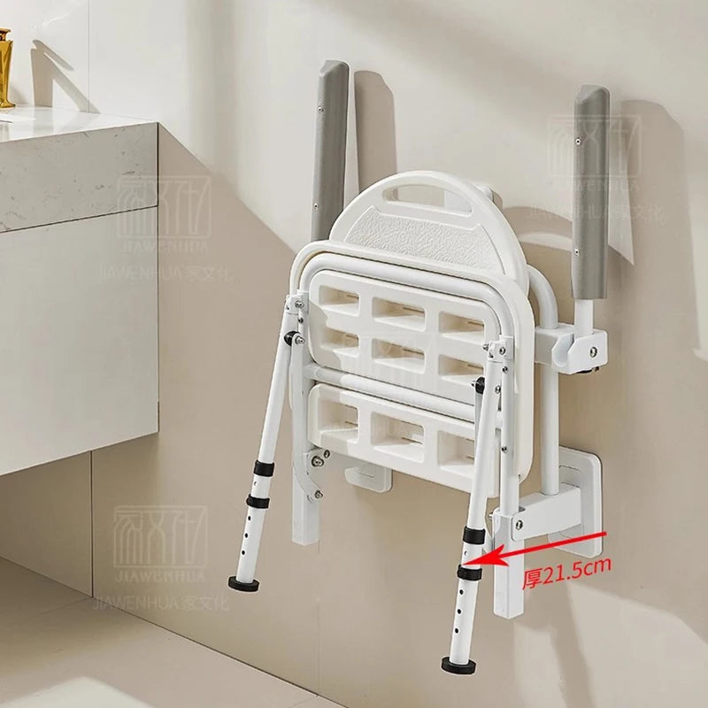 Silla de baño para exteriores para turistas, taburete de maquillaje apilable que ahorra espacio, cabeceros nórdicos, silla plegable para niños, muebles para el hogar