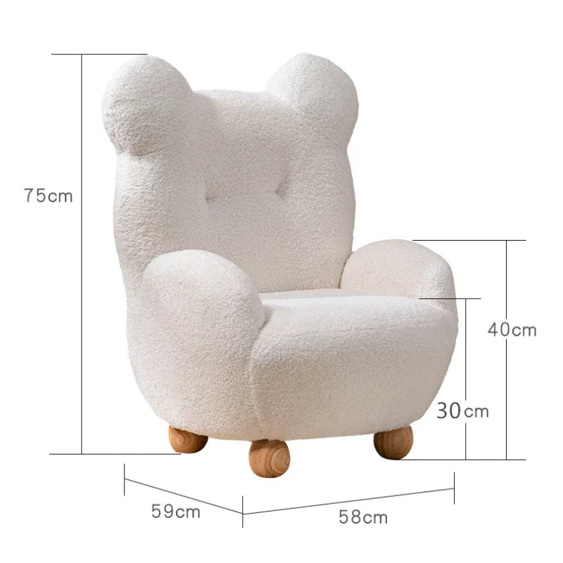 Sillones para niños pequeños Sofá para niños Sofás puf para niños Niñas Niños Sillón cama mini para niños Poltrona Divano Lectura Infantil