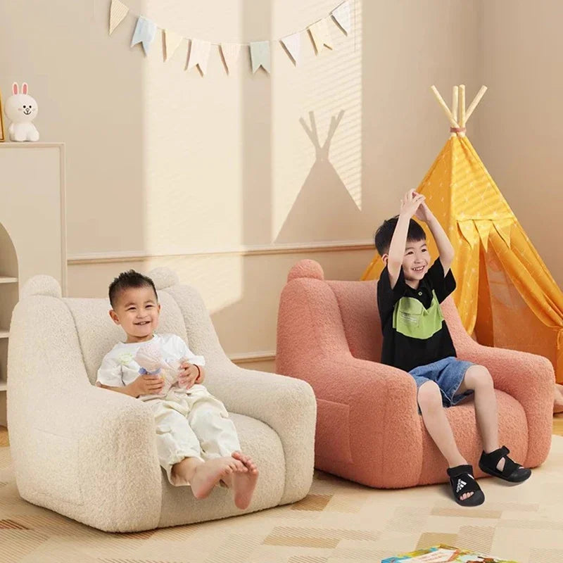 Toddler Sofa Chair Mini Kind Bean Bag Seats Kids Infant Child Room Furniture Children's Armchair Baby Desk Tables Lazy Couch