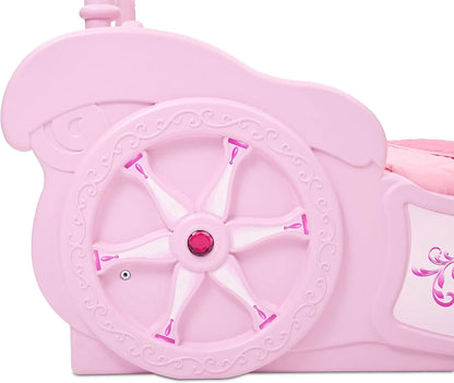 Princess Carriage Toddler-To-Twin Bed