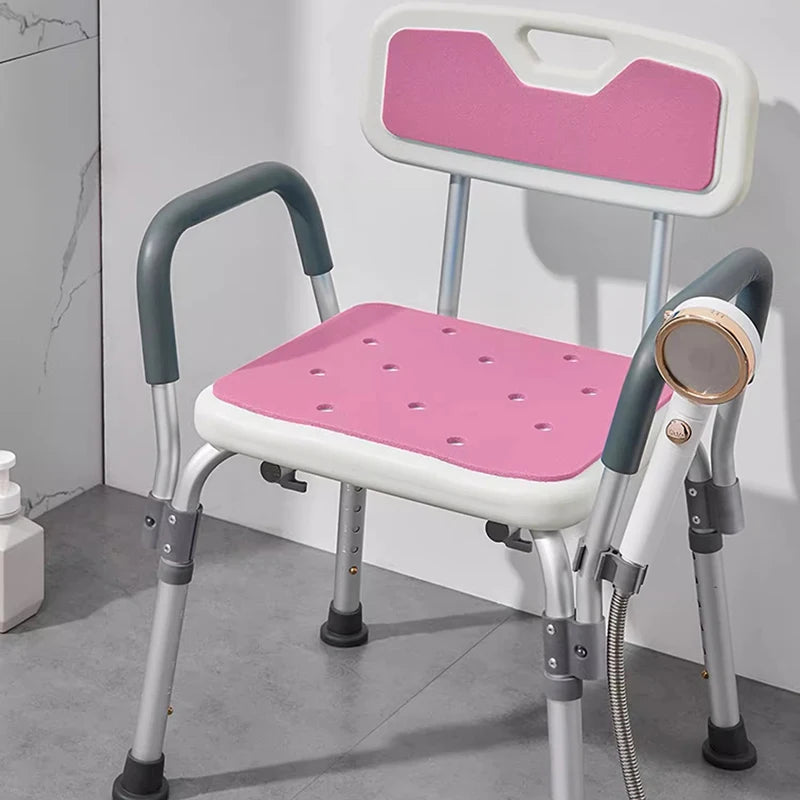 Chaise de salle de bain nordique pour handicapés, têtes de lit, douche, tabouret pour enfants, personnes âgées, rangement médical, Silla Plegable, meubles uniques