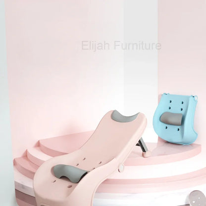 Chaises de shampooing de douche d'oreiller Home Artifact Tabouret pliant Chaises de shampooing Salon Enfants Fotel Fryzjerski Meubles de salon QF50SC