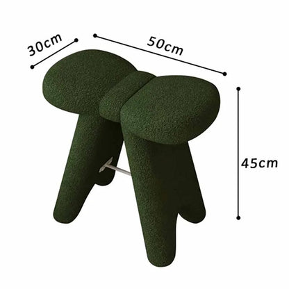 Modern Shoe Changing Ottomans Portable Bedroom Living Room Small Stools Multifunctional Vanity Chair Children Furniture for Home