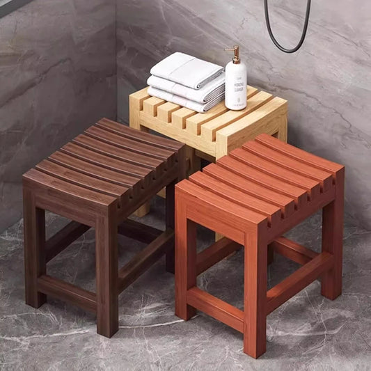 Chaise de salle de bain basse nordique design empilable petit tabouret portable pour personnes âgées vanité douche enfants Cabeceros meubles postmodernes