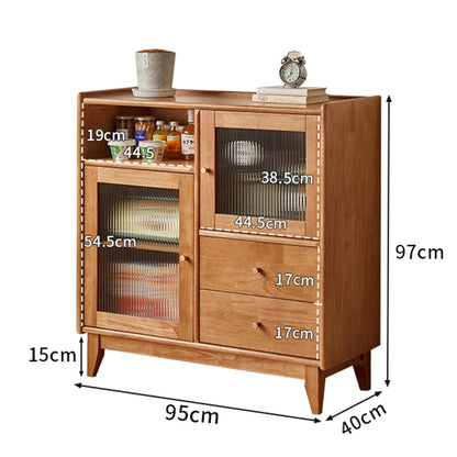 Buffet Armoire Buffet Cuisine Salle Buffets Meubles Gain de Place Accessoires Appartement Armoire Vitrine Complète LT