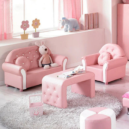 Luxurious Couch Armchairs Child Sofa House Kids Children Reading Bed Room Design Baby Chairs Canape Enfants Furniture Puff JGY