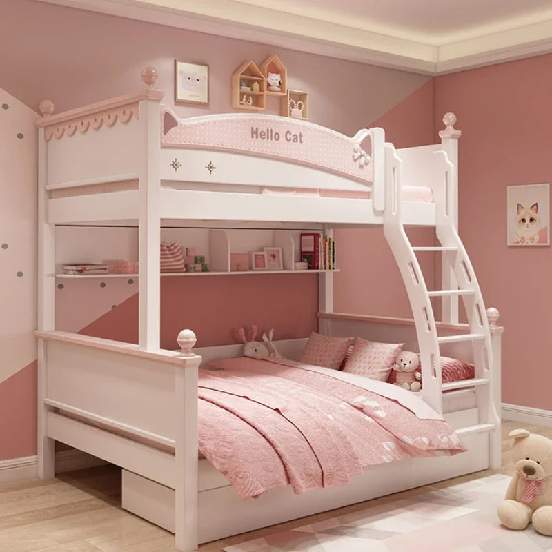 Newborn Kids Bed Bedroom Furniture Strollers Double Children Girl Berceau‌ Baby Bunk Beds Letto Per Bambini Juvenile Crib Things