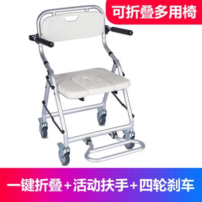 Space Saving Bathroom Chair Foldable Children Shower Headboards Stool Elderly Barber Stackable Taburete Plegable Salon Furniture